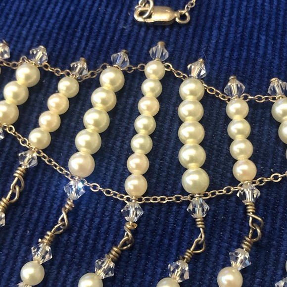 🎁 Swarovski Sterling wedding necklace - Picture 5 of 6